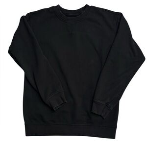 lululemon athletica Black Crewneck Sweatshirt